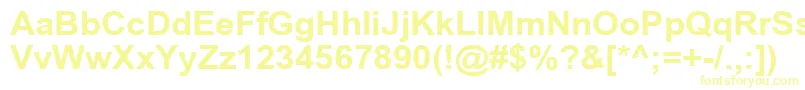 ArialCyr105b Font – Yellow Fonts