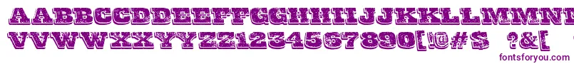 FinalGambit Font – Purple Fonts on White Background