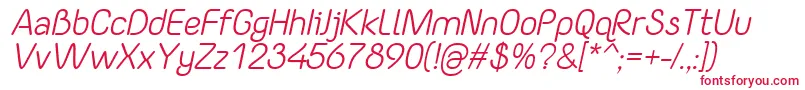 YaahowuItalic Font – Red Fonts