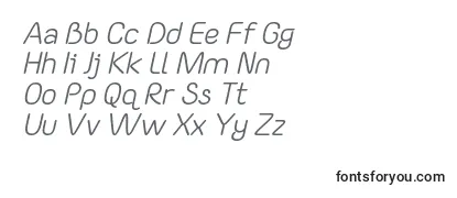 YaahowuItalic Font