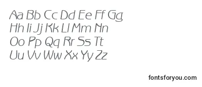 Обзор шрифта BenguiatgothicettItalic