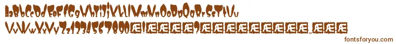 Numskull Font – Brown Fonts