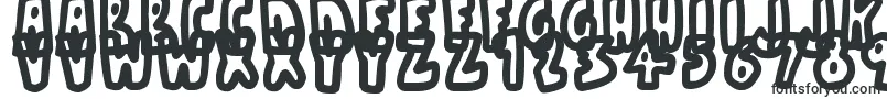 Шрифт BareBones – детские шрифты