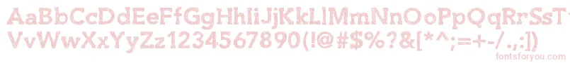 Slabthing Font – Pink Fonts