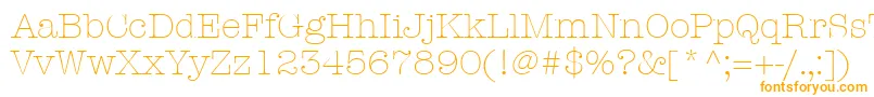 ItcAmericanTypewriterLtLight Font – Orange Fonts