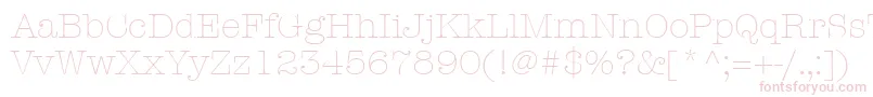 ItcAmericanTypewriterLtLight Font – Pink Fonts
