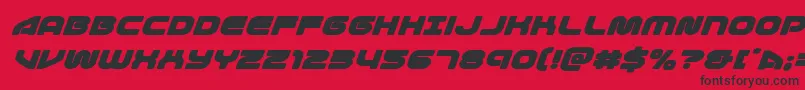 fuente 1stenterprisesexpandsuperital – Fuentes Negras Sobre Fondo Rojo