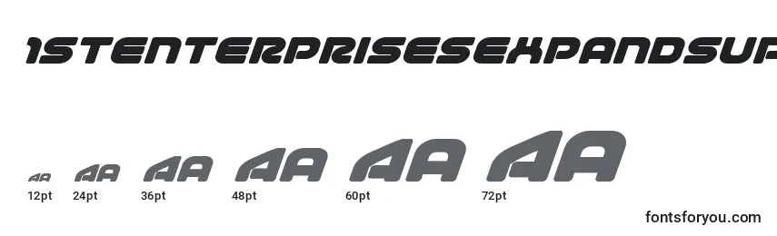 1stenterprisesexpandsuperital Font Sizes