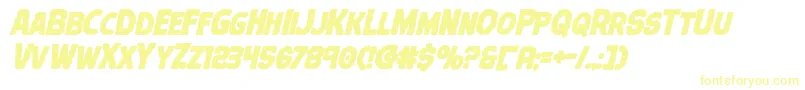 Terrorbabbleboldital Font – Yellow Fonts