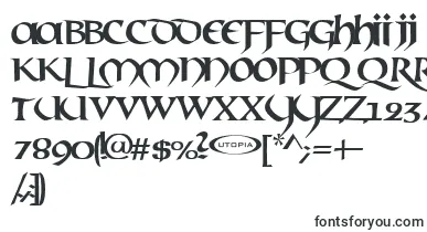 Mael font – celtic Fonts