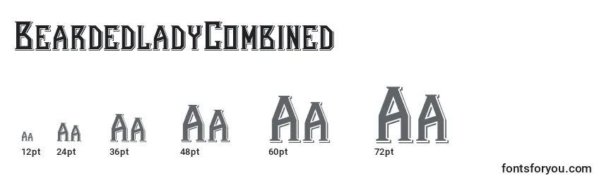 BeardedladyCombined Font Sizes
