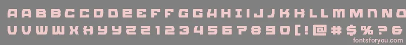 More about Olympiccarriertitle Font Olympiccarriertitle Font – Pink Fonts on Gray Background
