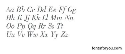 BodoniLtBookItalic-fontti