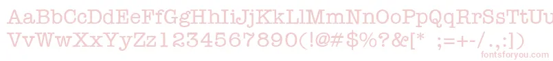 Ft56 Font – Pink Fonts on White Background