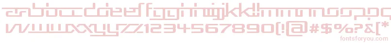 RepublikaVExp Font – Pink Fonts on White Background