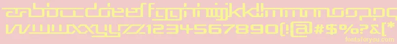 fuente RepublikaVExp – Fuentes Amarillas Sobre Fondo Rosa