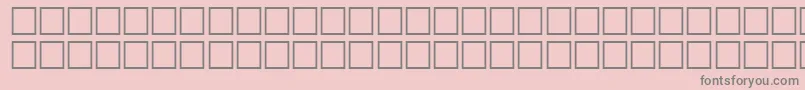 Weitere Informationen zur FamishRegular-Schriftart FamishRegular-Schriftart – Graue Schriften auf rosa Hintergrund