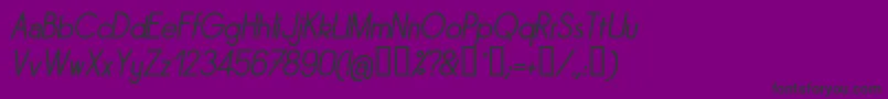 More about Sornrgi Font Sornrgi Font – Black Fonts on Purple Background