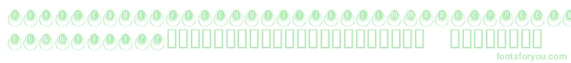 KrMoodRing Font – Green Fonts