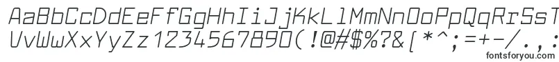 LarabiefontrgItalic Font – Chiseled Fonts