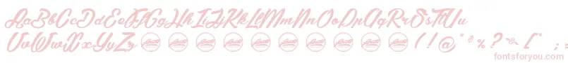 SummerFeverPersonaluseonly Font – Pink Fonts on White Background