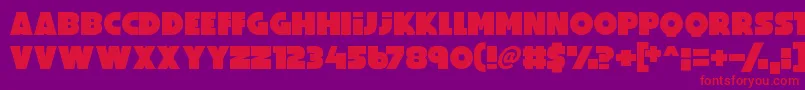More about PerfectPrincess Font PerfectPrincess Font – Red Fonts on Purple Background
