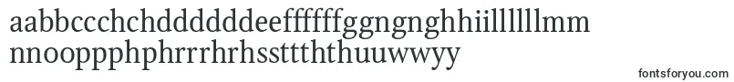 Octavac-fontti – walesilaiset fontit