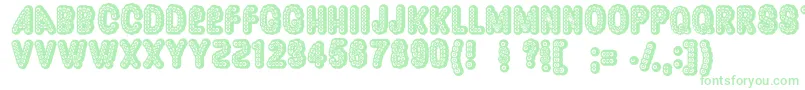 Dazzler ffy Font – Green Fonts