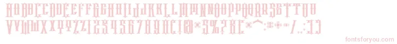 PhoenixRegular Font – Pink Fonts on White Background