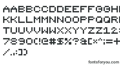 8bit16 font – Fonts Starting With 8