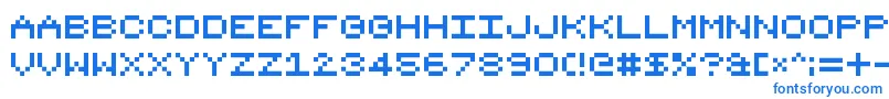 8bit16 Font – Blue Fonts