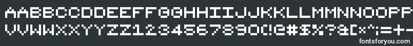 8bit16 Font – White Fonts