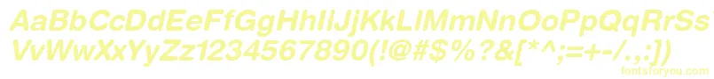 ContextRoundedSsiBoldItalic Font – Yellow Fonts