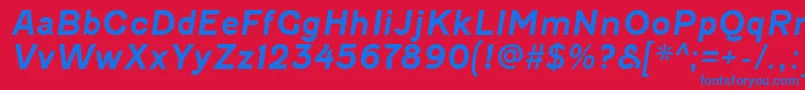 More about FenwickrgBolditalic Font FenwickrgBolditalic Font – Blue Fonts on Red Background