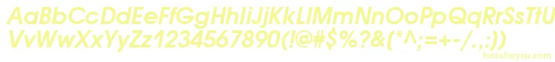 AvantgardecttBolditalic Font – Yellow Fonts