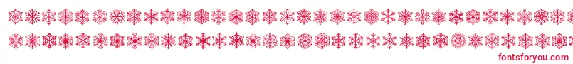 Fauxsnow Font – Red Fonts