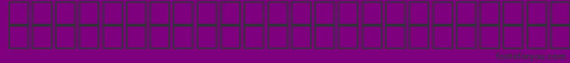 フォントMcsDiwany3SUNormal. – 紫の背景に黒い文字