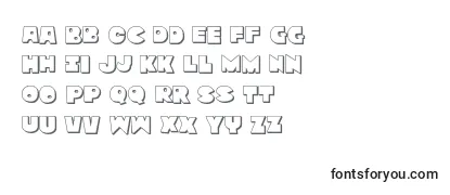 Review of the Zounderkite3D Font
