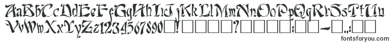 Шрифт Lafcadio – шрифты, начинающиеся на L