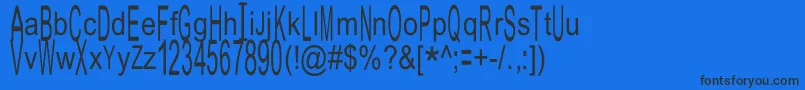 Saiba mais sobre a fonte JuliasoftSpecialFontH Fonte JuliasoftSpecialFontH – fontes pretas em um fundo azul