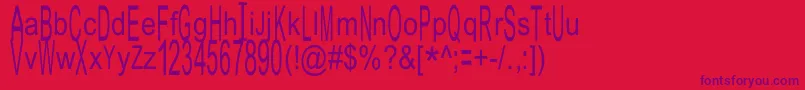 More about JuliasoftSpecialFontH Font JuliasoftSpecialFontH Font – Purple Fonts on Red Background