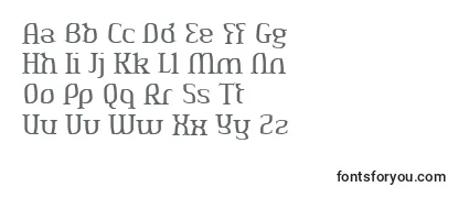 Обзор шрифта Aeshmadeavaregularoldserif