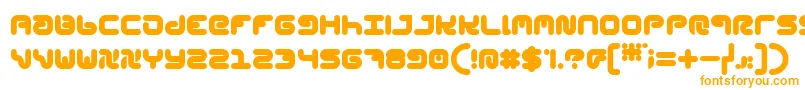 StylPlain-Schriftart – Orangefarbene Schriften