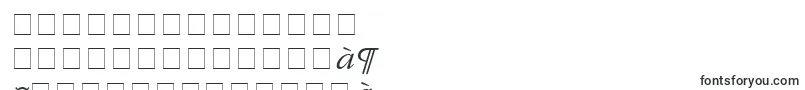 Шрифт GatineauItalic – сингальские шрифты