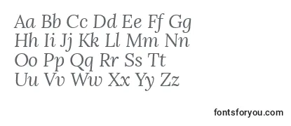 LoraItalic Font