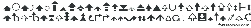 Arrow7-fontti – Alkavat A:lla olevat fontit