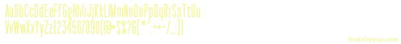 PaktCondensedSemibold Font – Yellow Fonts