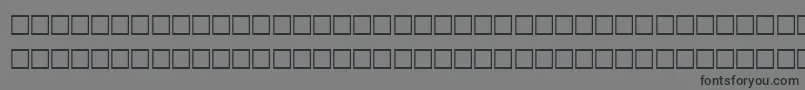 HeshamFreeNormalTraditional Font – Black Fonts on Gray Background