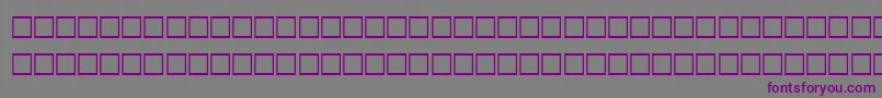 HeshamFreeNormalTraditional Font – Purple Fonts on Gray Background