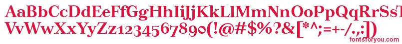 TusartextosfBold Font – Red Fonts